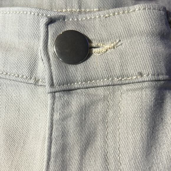 Eileen Fisher Organic Cotton Light Gray Cropped Jeans Size 8 - Picture 7 of 7